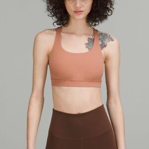 Lululemon Energy bra - Medium Impact - Dusty Clay - 10